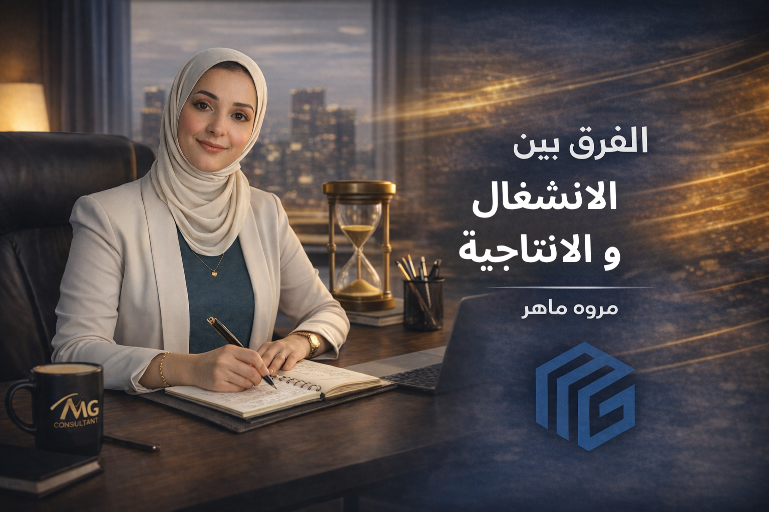 الفرق بين الانشغال والإنتاجية: لماذا تعمل كثيرًا بدون نتائج؟